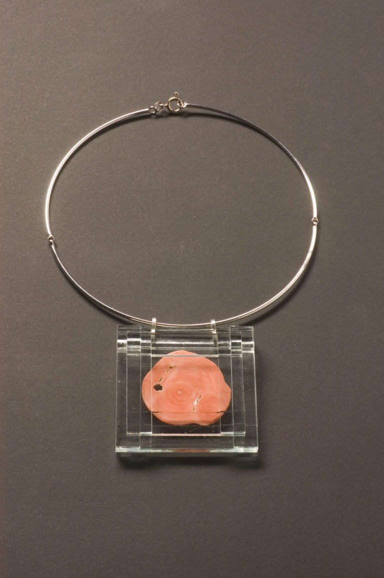 Necklace–Homage to sicily II (coral)