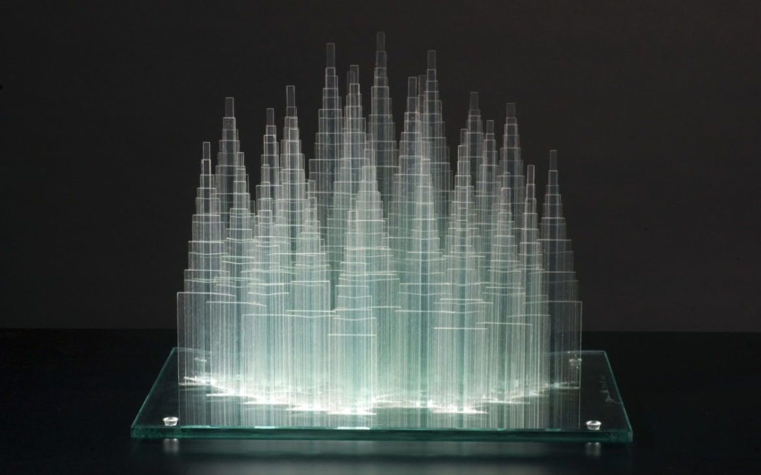 Ōki Izumi. Concept and stratification in the glass sculpture project